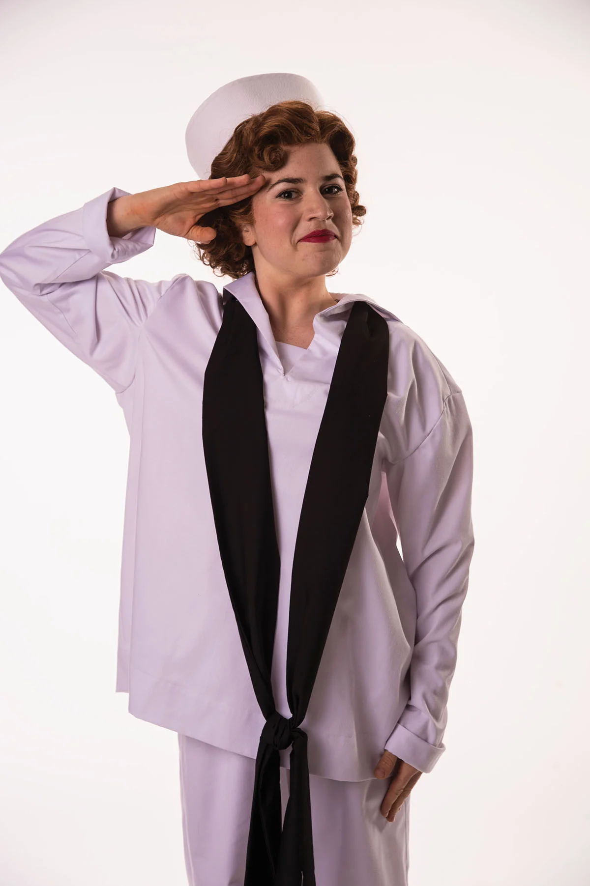 Allie Babich as Ensign Nellie Forbush in the Utah Shakespeare Festival’s 2015 production of South Pacific.