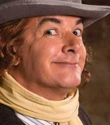 Andrew May as The Vagabond in The Tavern.