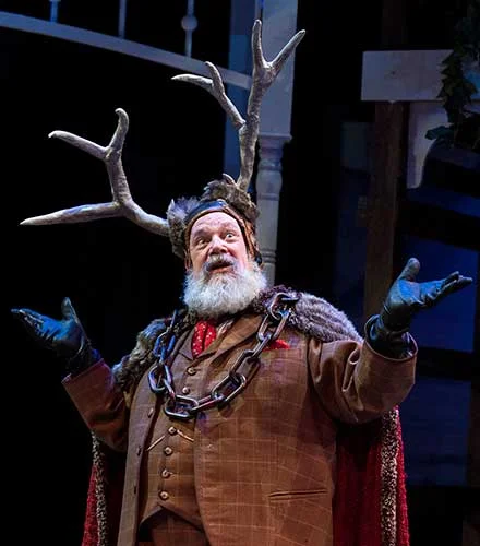 John Ahlin as Sir John Falstaff