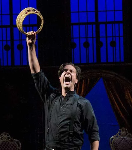 Quinn Mattfeld as Hamlet