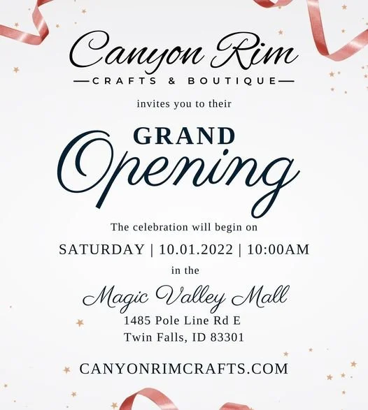 Storefront Grand Opening in the Magic Valley Mall