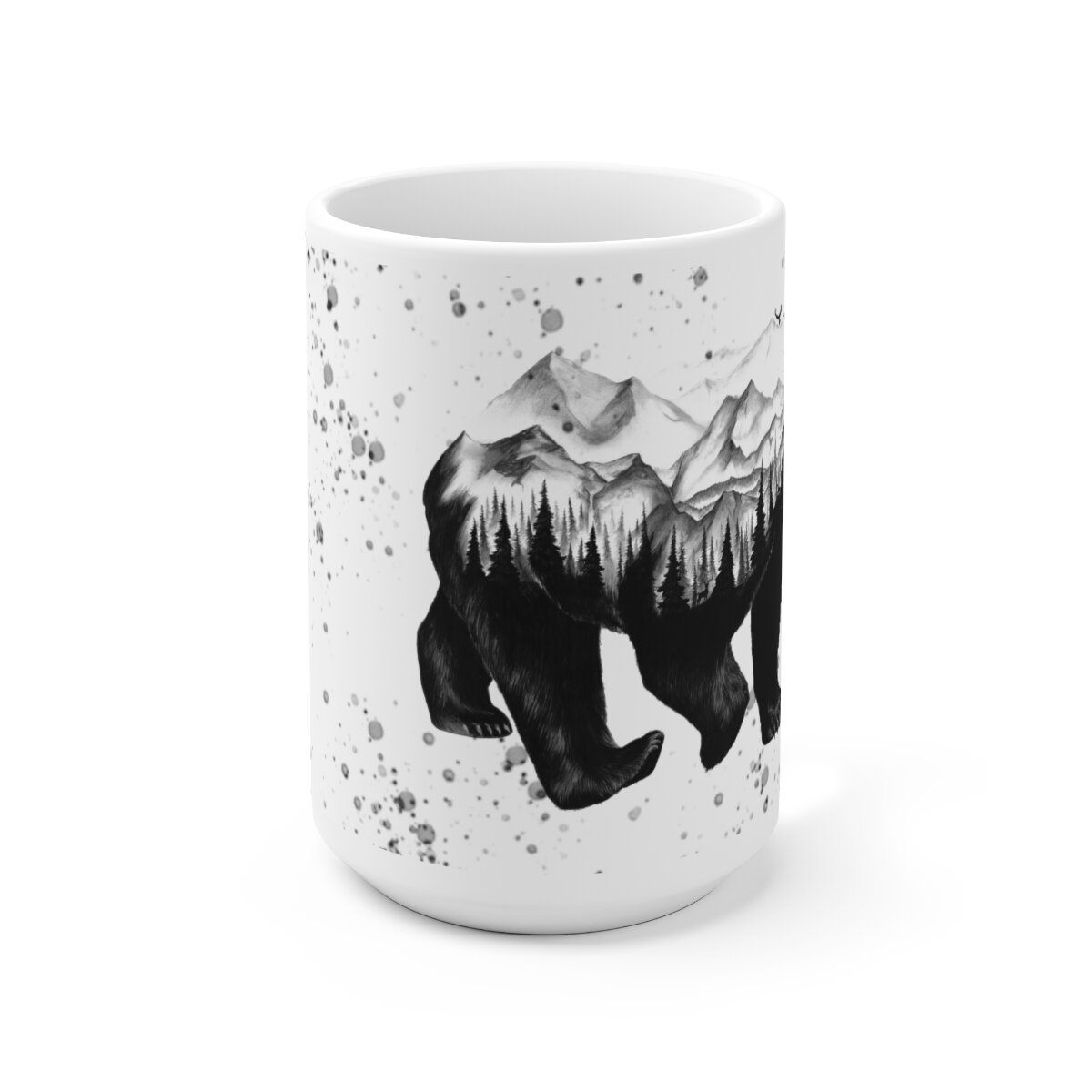 Mama Bear 15oz Coffee Mug Tumbler – Piper Lou Collection