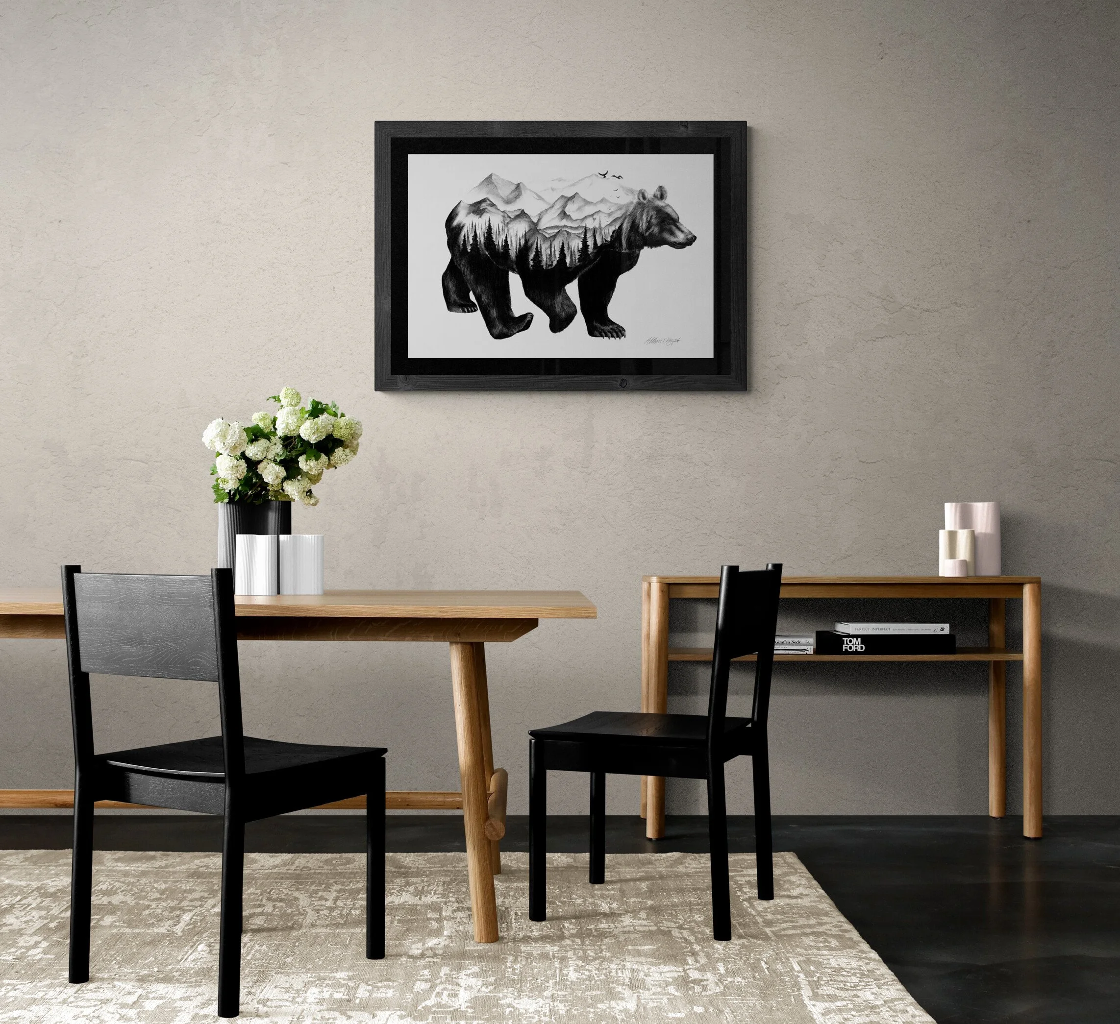 Black Bear Fine Art Print