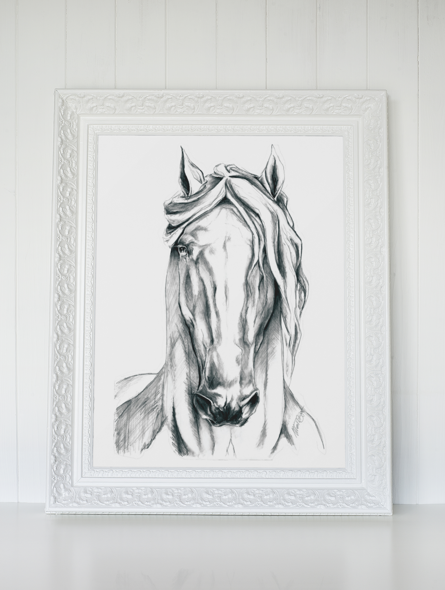 Union Rustic Horse Sketch On Canvas Print  Wayfair