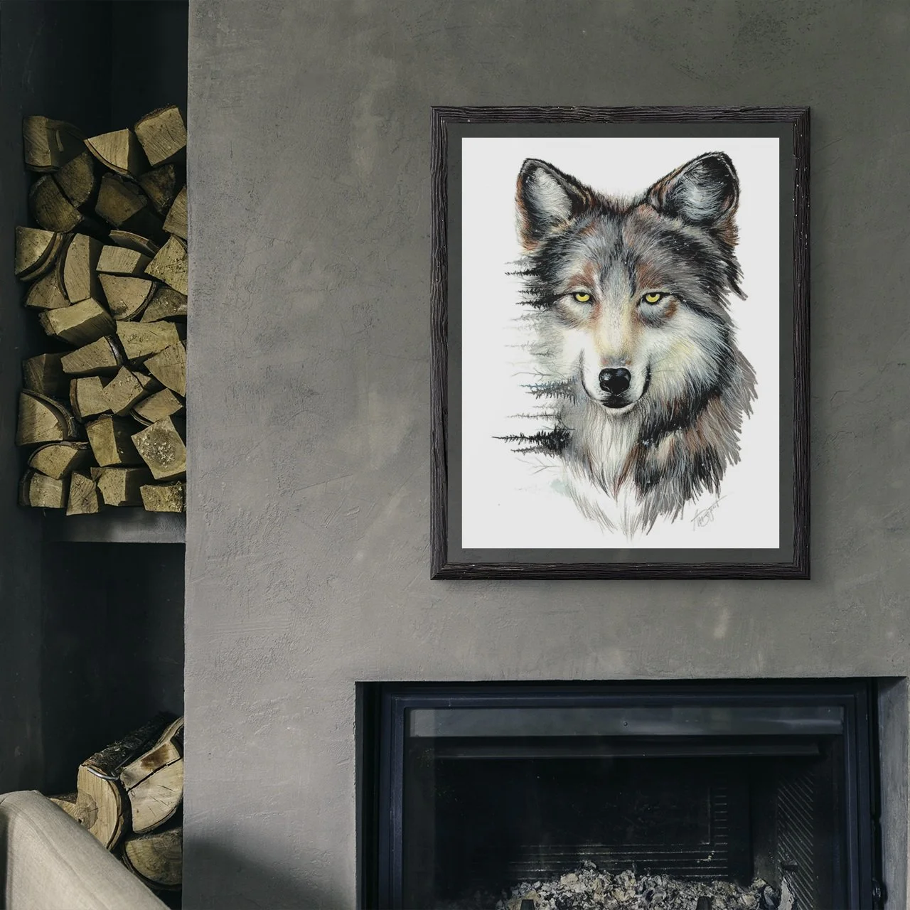 Arctic Wolf Fine Art Print