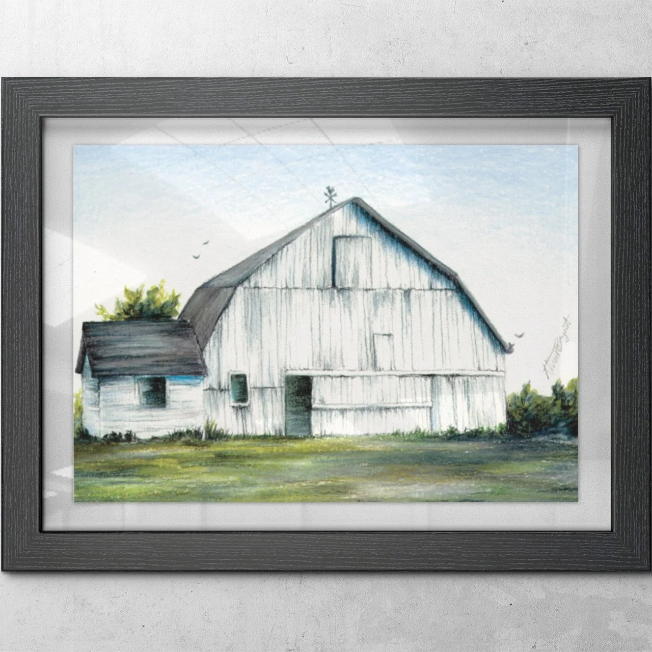 White Barn Fine Art Prints