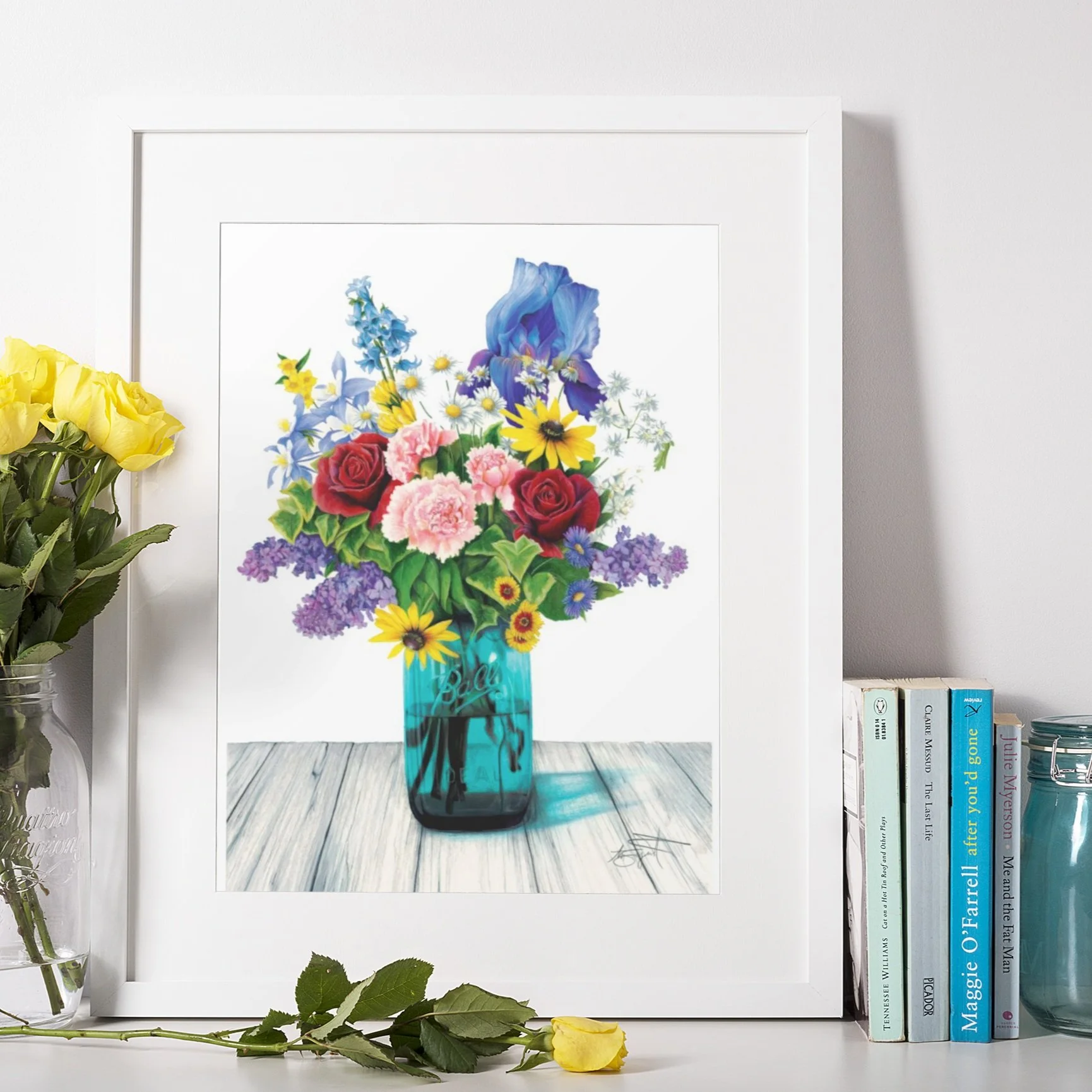 Flower Bouquet Fine Art Print