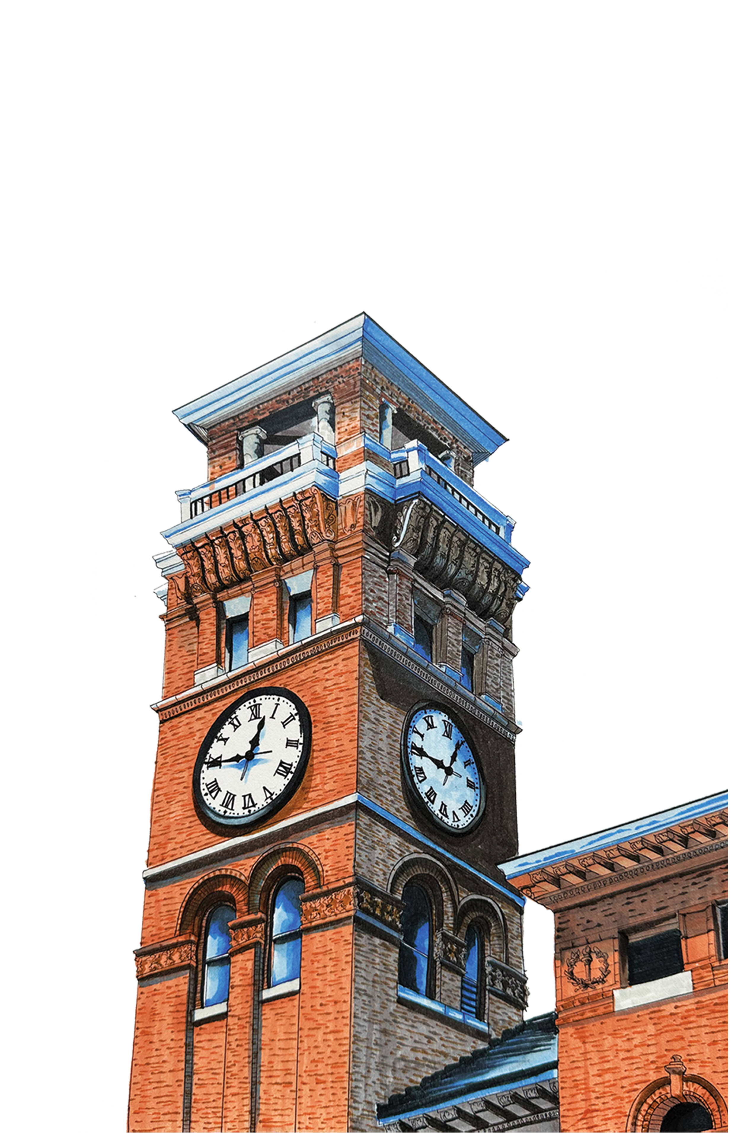Clocktower Fine Art Print
