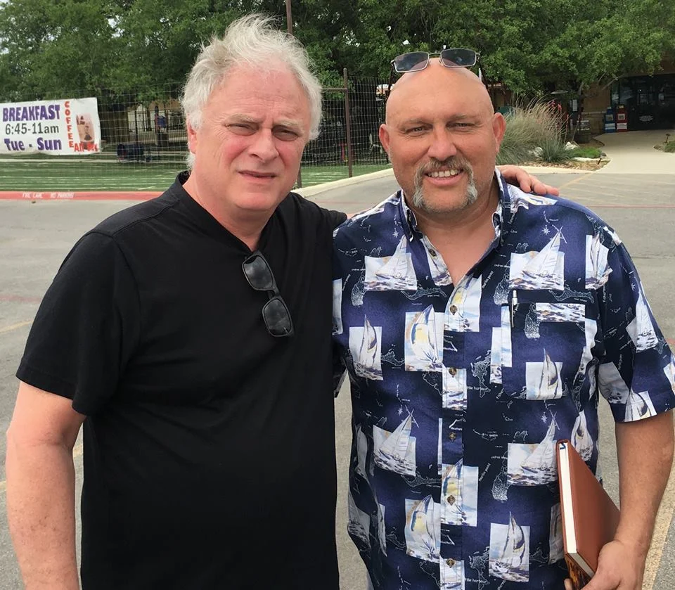 JIMMY MEEKS AND PASTOR FRANK POMEROY.