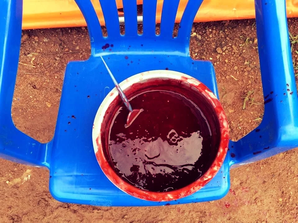 There's nothing like a good ol' batch fake blood. 