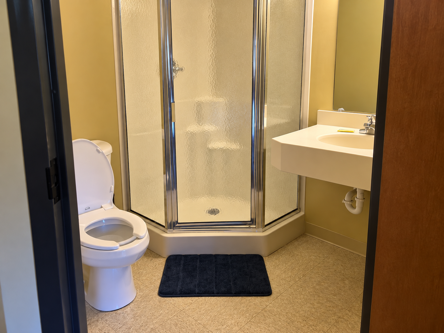 Compact Motel Bathroom Interior.png