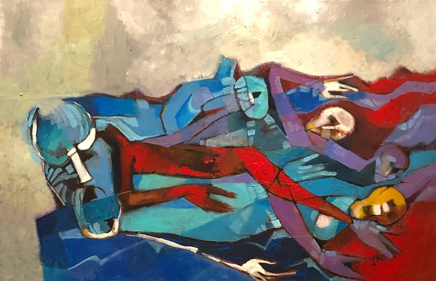 2 works selected for Painting On The Edge Exhibition 