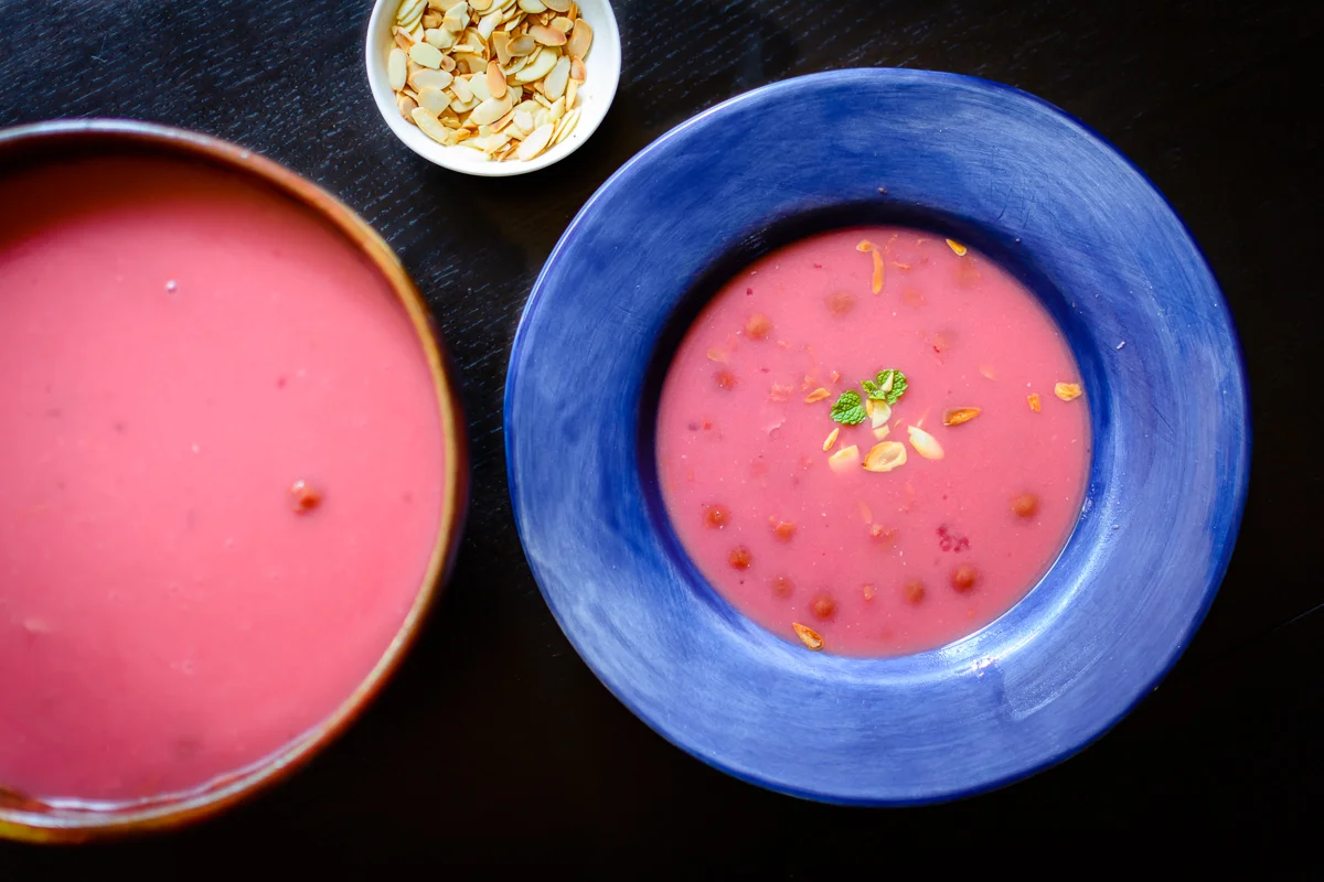 Chilled Sour Cherry Soup