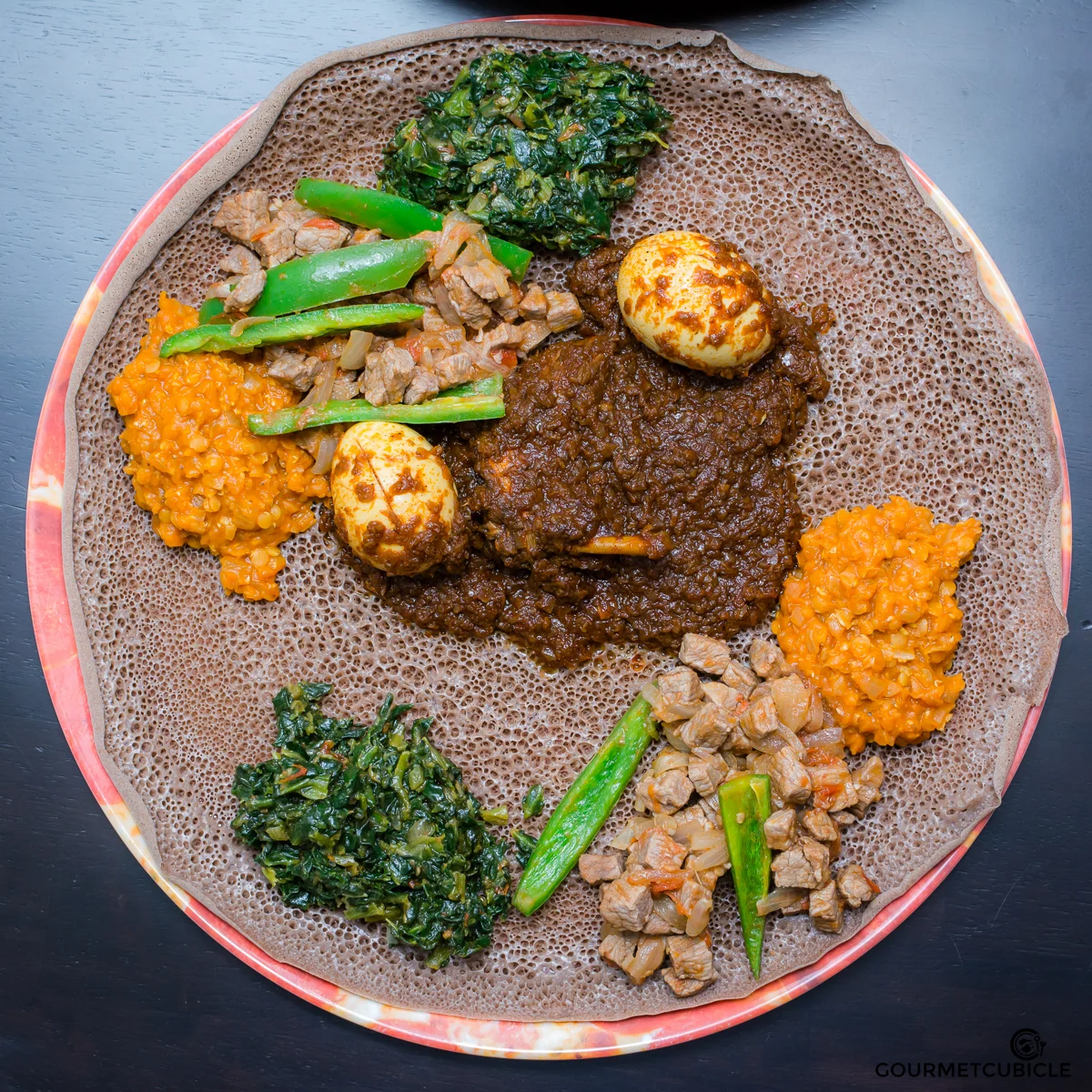 Ame and Hanna's Ethiopian Lentils (Misir Wot)