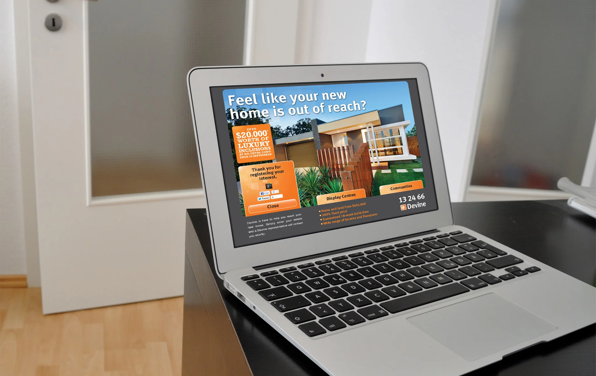 Lead Conversion Page