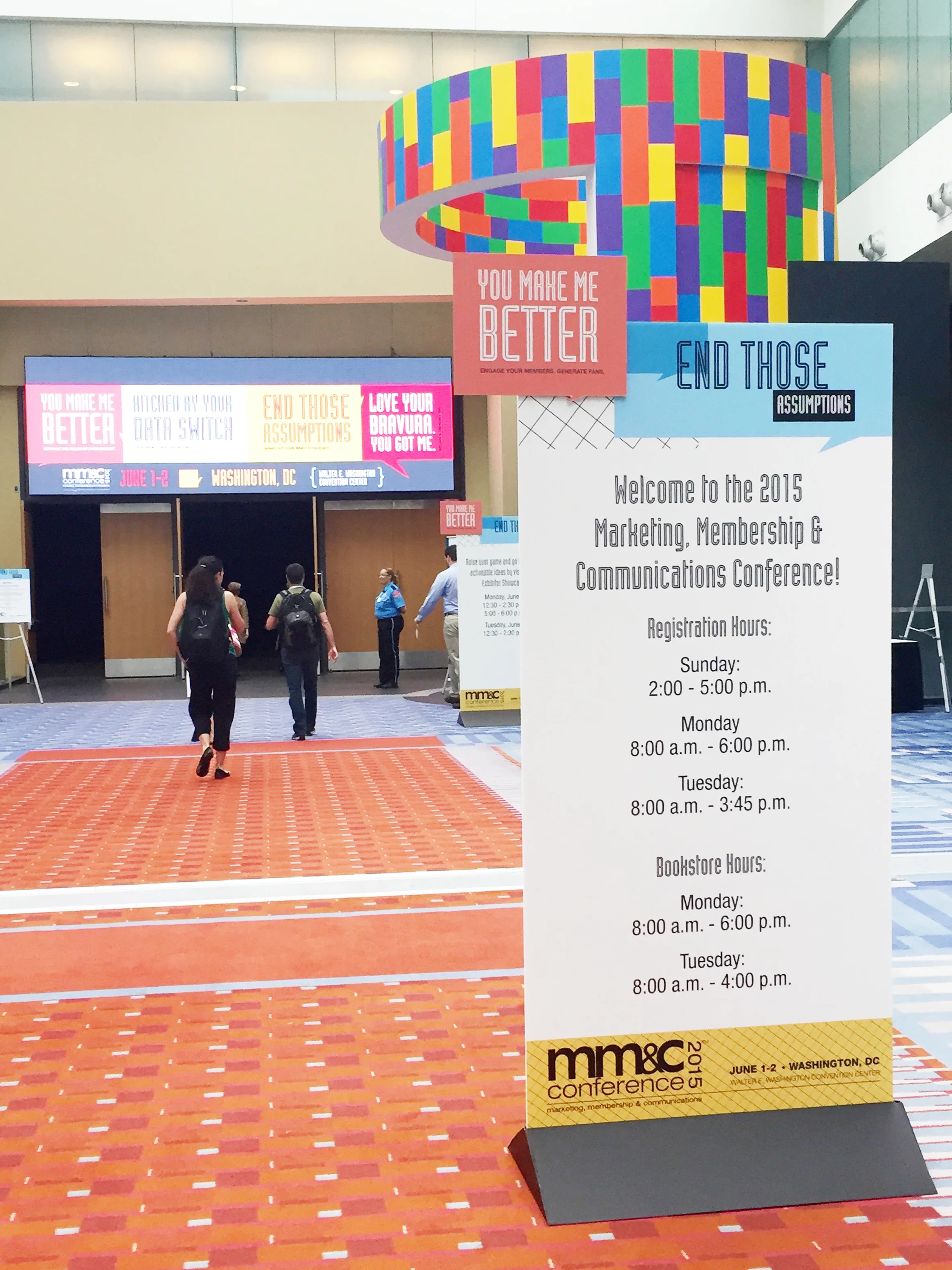 MMC Conference Hallway at the Washington Convention Center