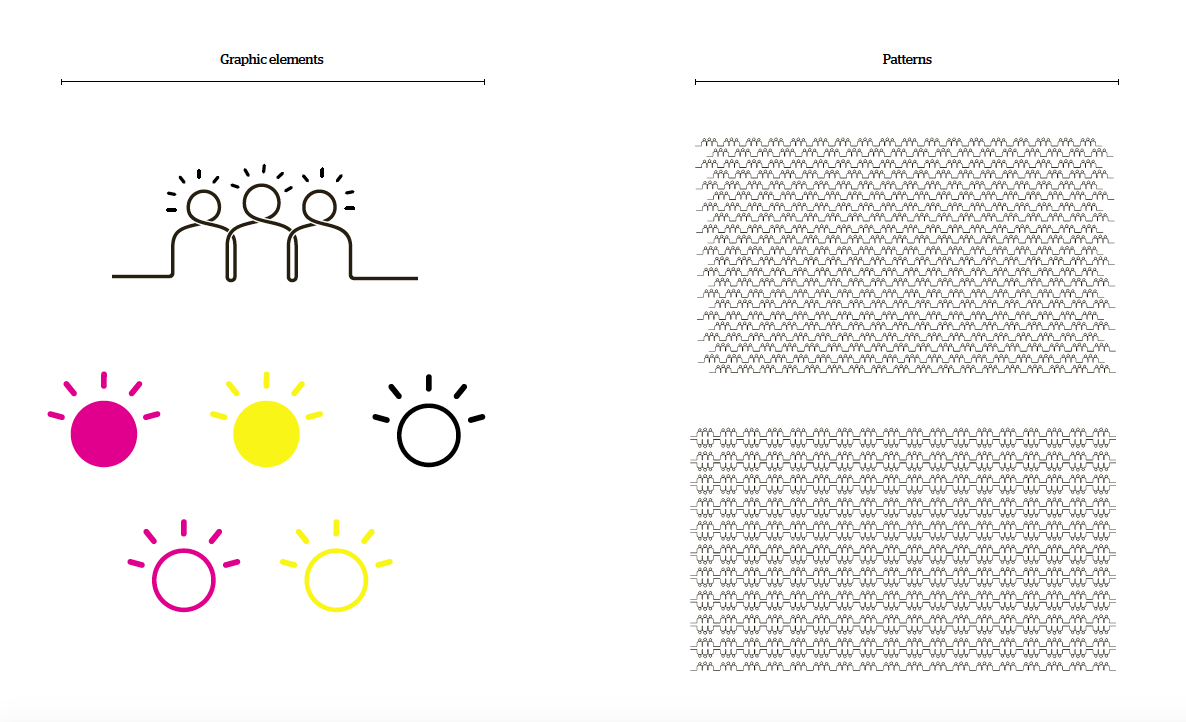 Graphic elements and patterns
