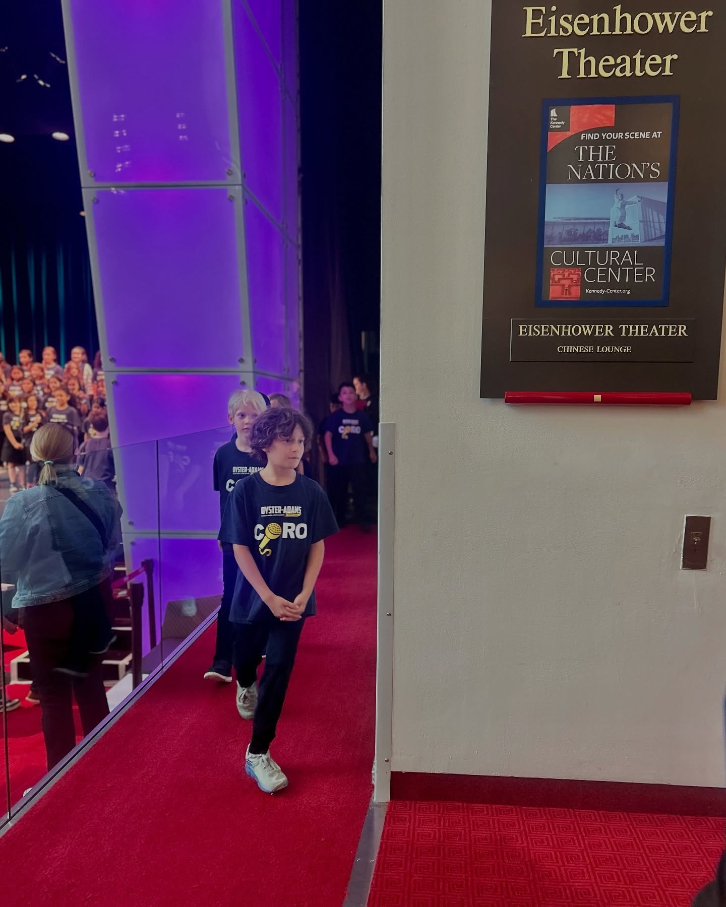 😎These 3rd grade kids brought light to the  @kennedycenter today. 🎶 Led by music teacher, Sr. Salvador, they interpreted songs in both English and Spanish using their full soul. 

🥰I&rsquo;m particularly proud of my Sabino who looked so cute and d