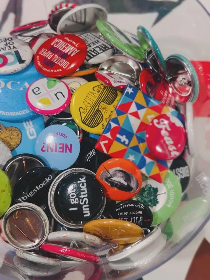 💥At my Design Day Club, your kid collects a pin every time h/she completes a design project. That easy!

Some went home with 3 pins during our house! How many will your kid get on our next Day Club?

Register for Nov. 11 to find out! 
https://design