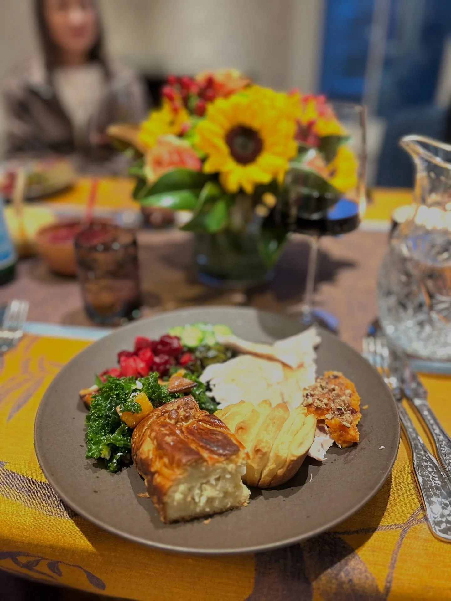 We typically do Thanksgiving with family but this year we tried something different. We celebrated with friends. It was an amazing time with good friends and very good food.