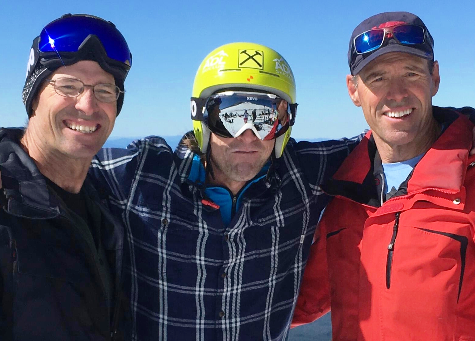 Steve, Kyle Watson and Phil, Mt Hood 2016