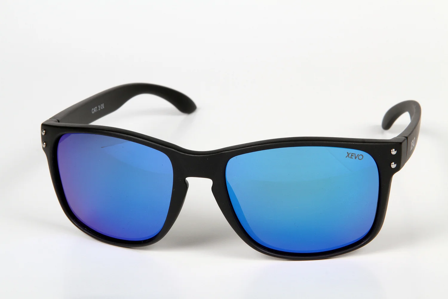 POLARIZED XV BLACK CAT BLUE MIRROR — Xevo Optics