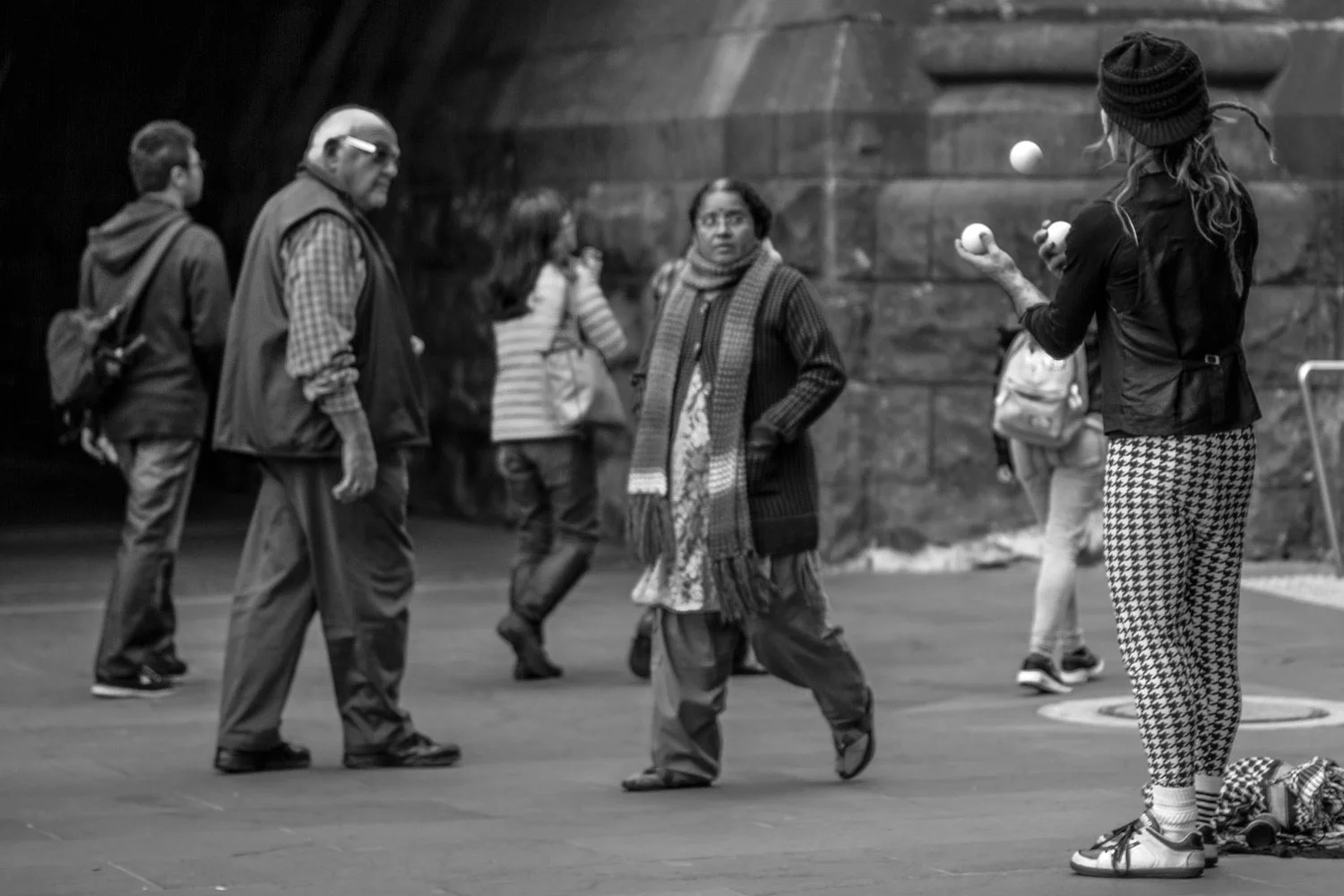Experience had taught them to be wary of travelling performers…