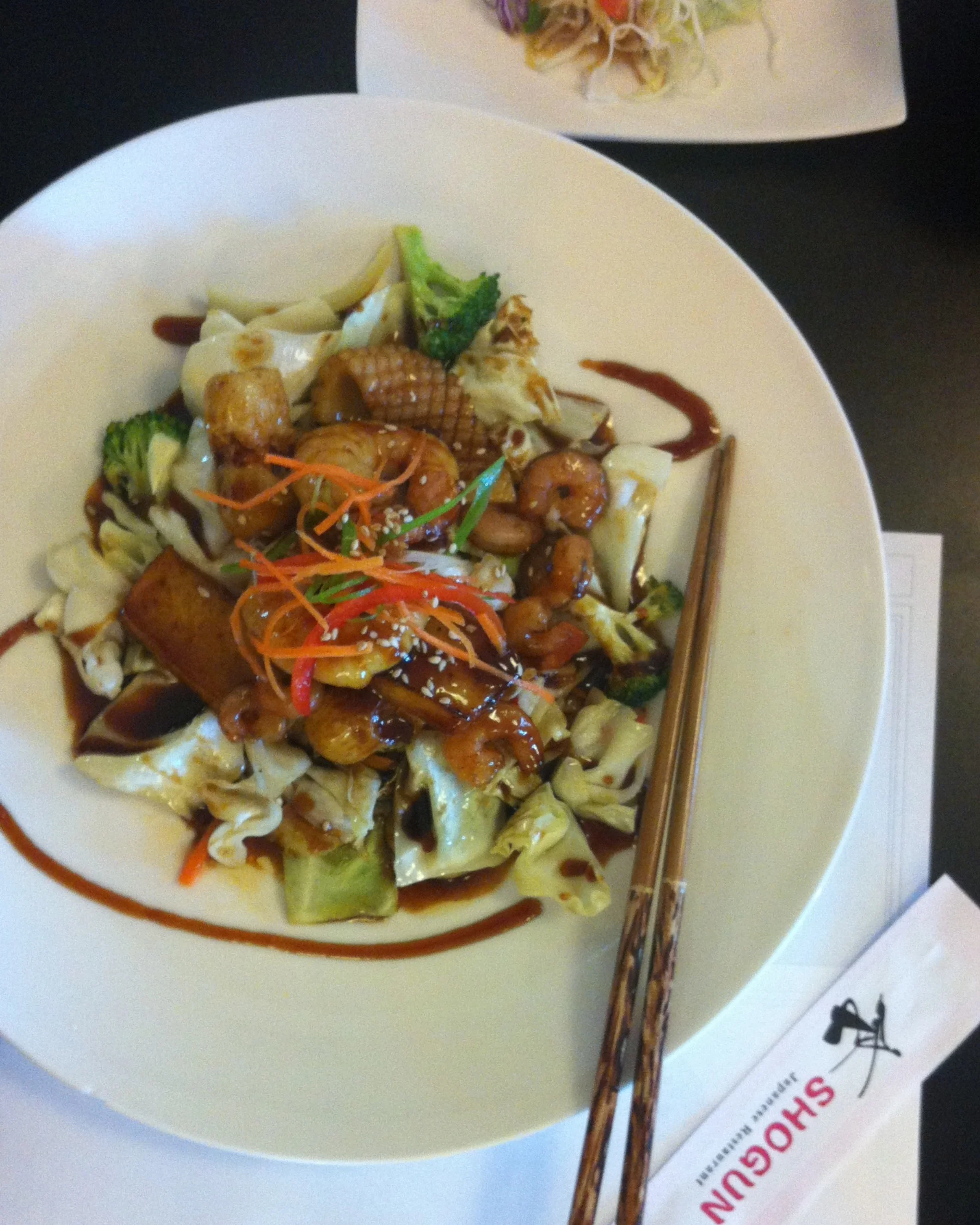 Shogun's Seafood Teriyaki - something a little different tonight
