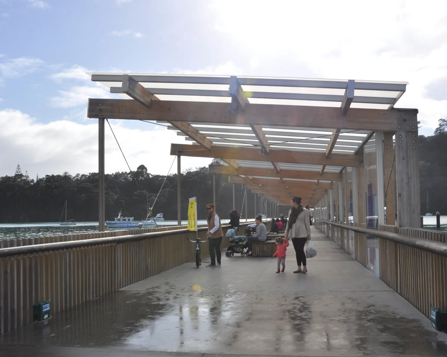 No ferries on weekends&nbsp;but a great place sit and enjoy view