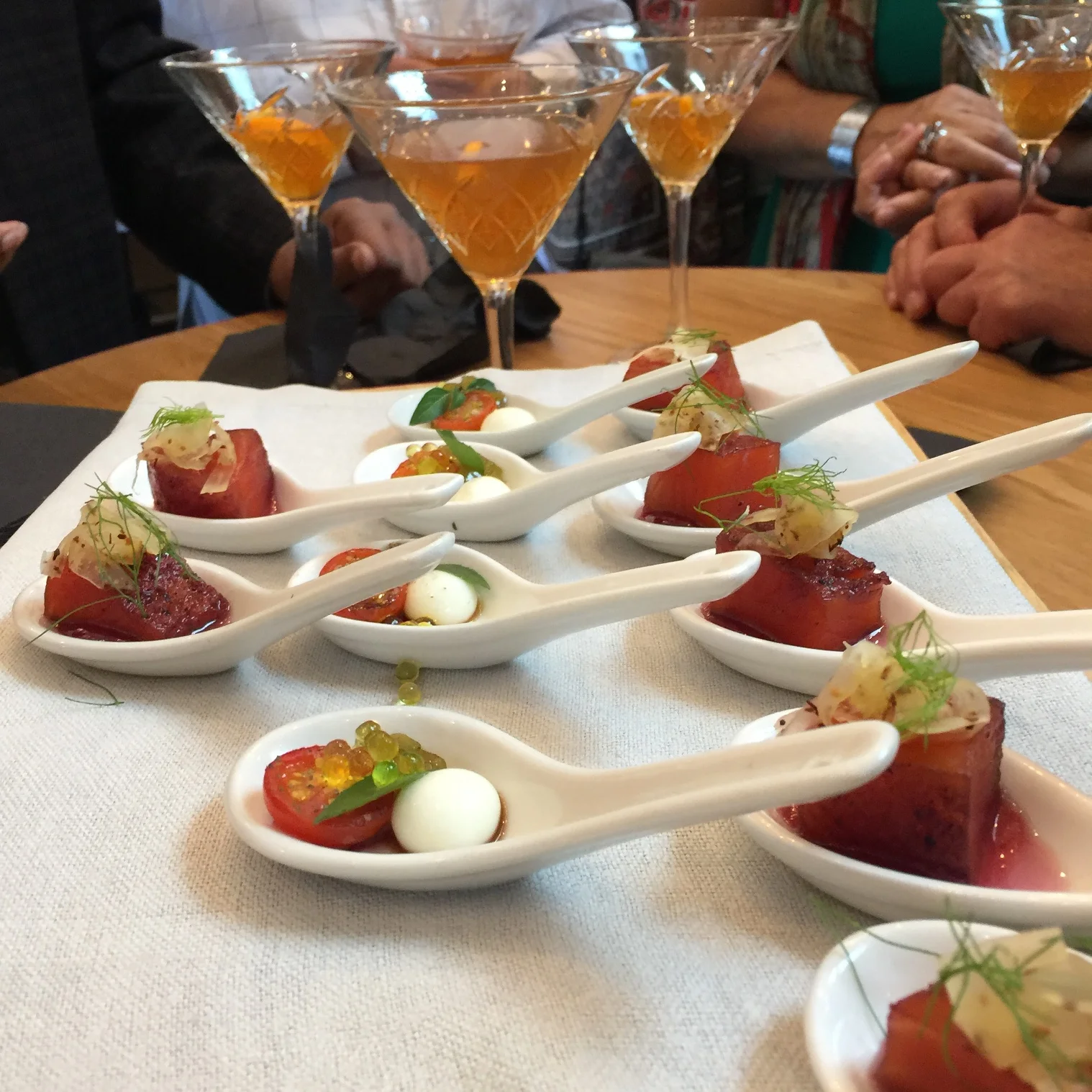 Tea cured smoked salmon with fennel.JPG