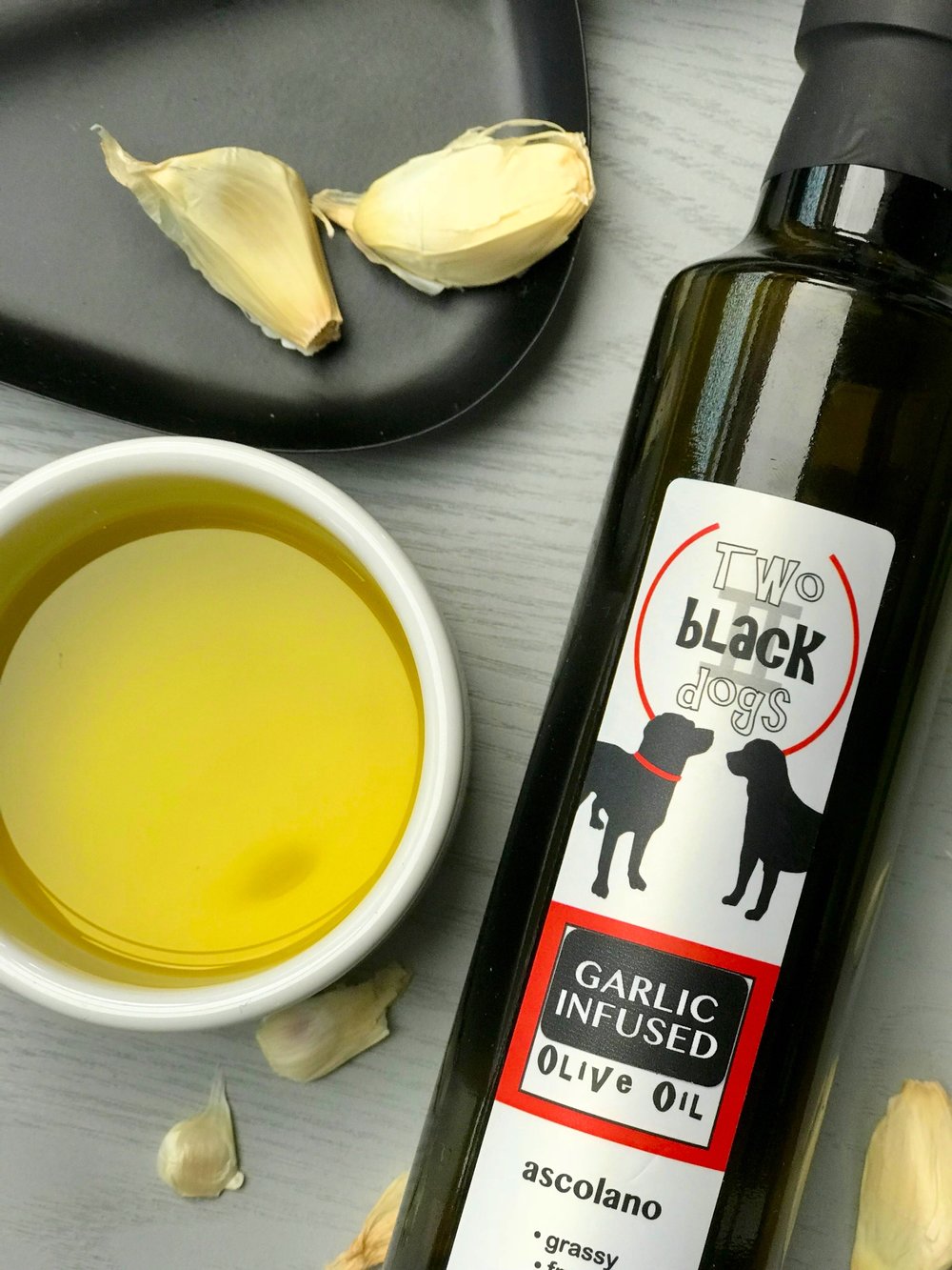 Two black dogs olive oil 2 p.jpeg
