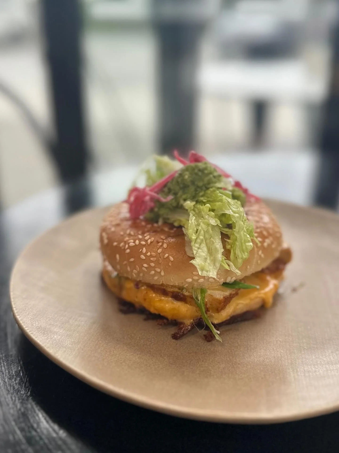 Bagel 🥯 brunch&hellip; chicken, tomatillo, pickled red onion, chipotle &amp; cheese sandwiched in a warm bagel 🥯 with coffee ☕️ 

Thanks👌 Matt &amp; team for a tasty brunch &amp; the perfect coffee ☕️ See you again soon @coopcoffee_community 

PSA