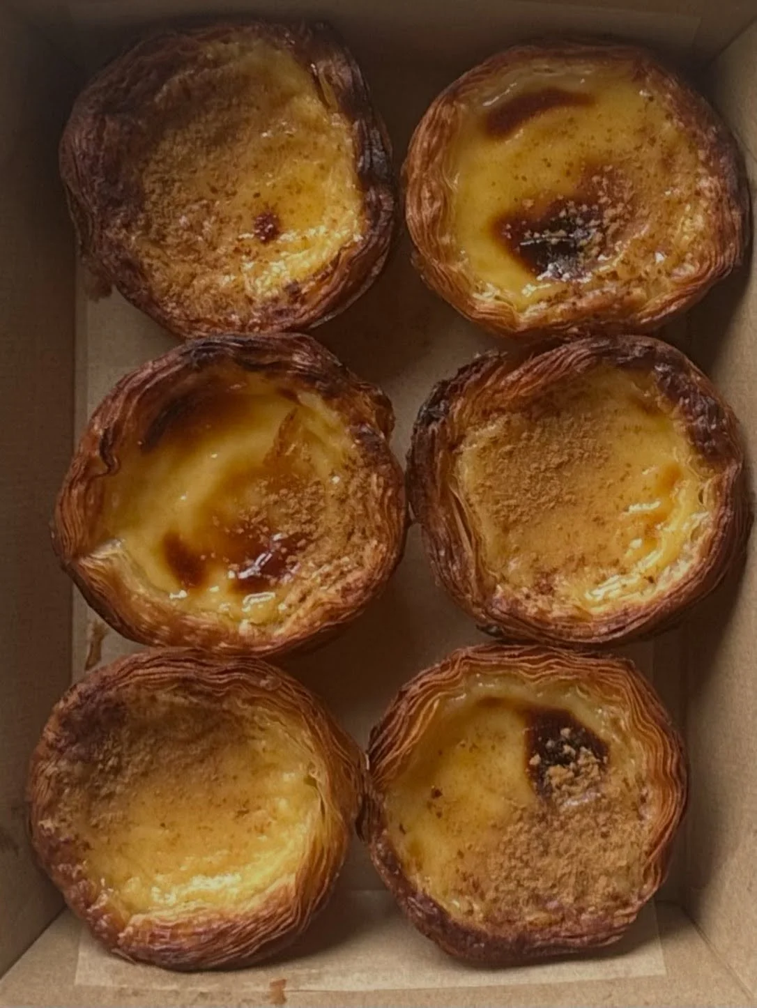🥧 LOVERS OF PASTEL DE NATA 🥧 

Crispy layers of paper thin flaky pastry filled with a rich creamy egg custard and baked until caramelised. 

No need for a trip to Portugal. If you are lucky enough to live in Havelock North or Hastings you can preor