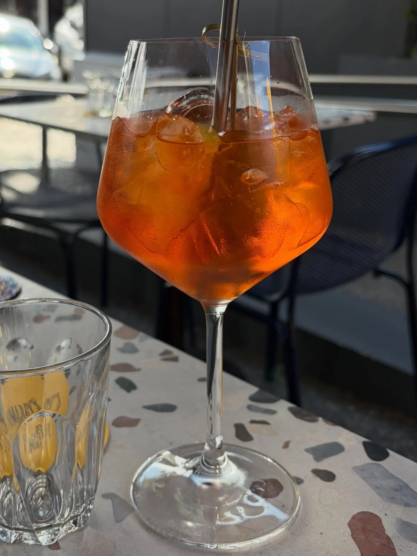 A cheeky🍹@aperolspritznz 🍹 with a friend @maryshavelocknorth 🍹 during Golden Hour 4-5pm weekdays &amp; 12-5pm weekends. 

Didn&rsquo;t plan on having a cocktail 🍹 but after watching @australianopen 🎾 on @skysportnz was craving one! Nice media pl