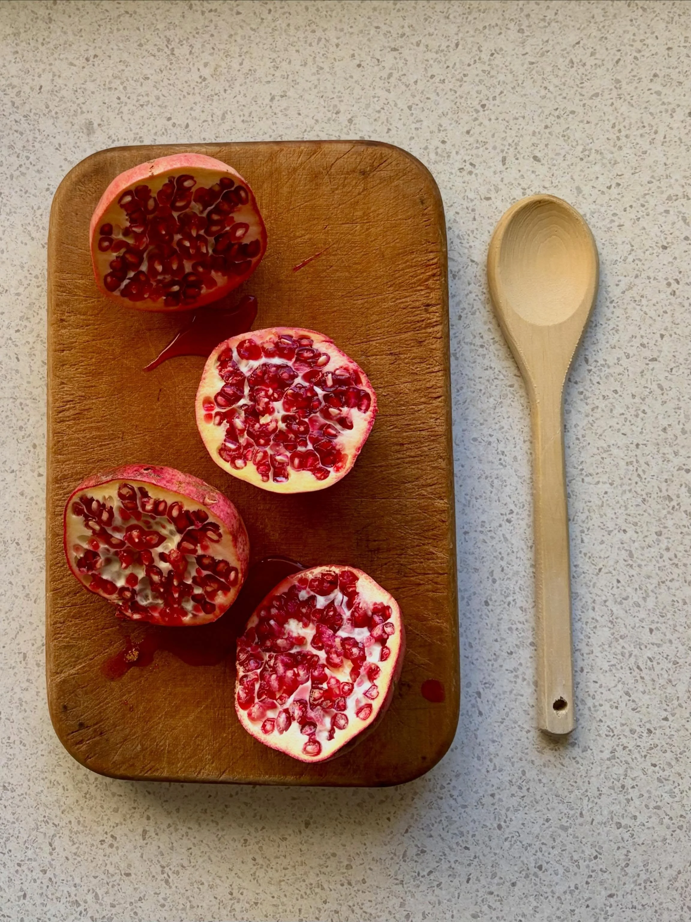 My gorgeous friend Brenda gave me these homegrown pomegranates.

The perfect pink garnish for my 🎀 Pink Ribbon Afternoon Tea 🎀 

On Sunday 24 May I&rsquo;m hosting a fundraiser for @pinkribbonnz to celebrate my sister Nicky - diagnosed in 2025 and 