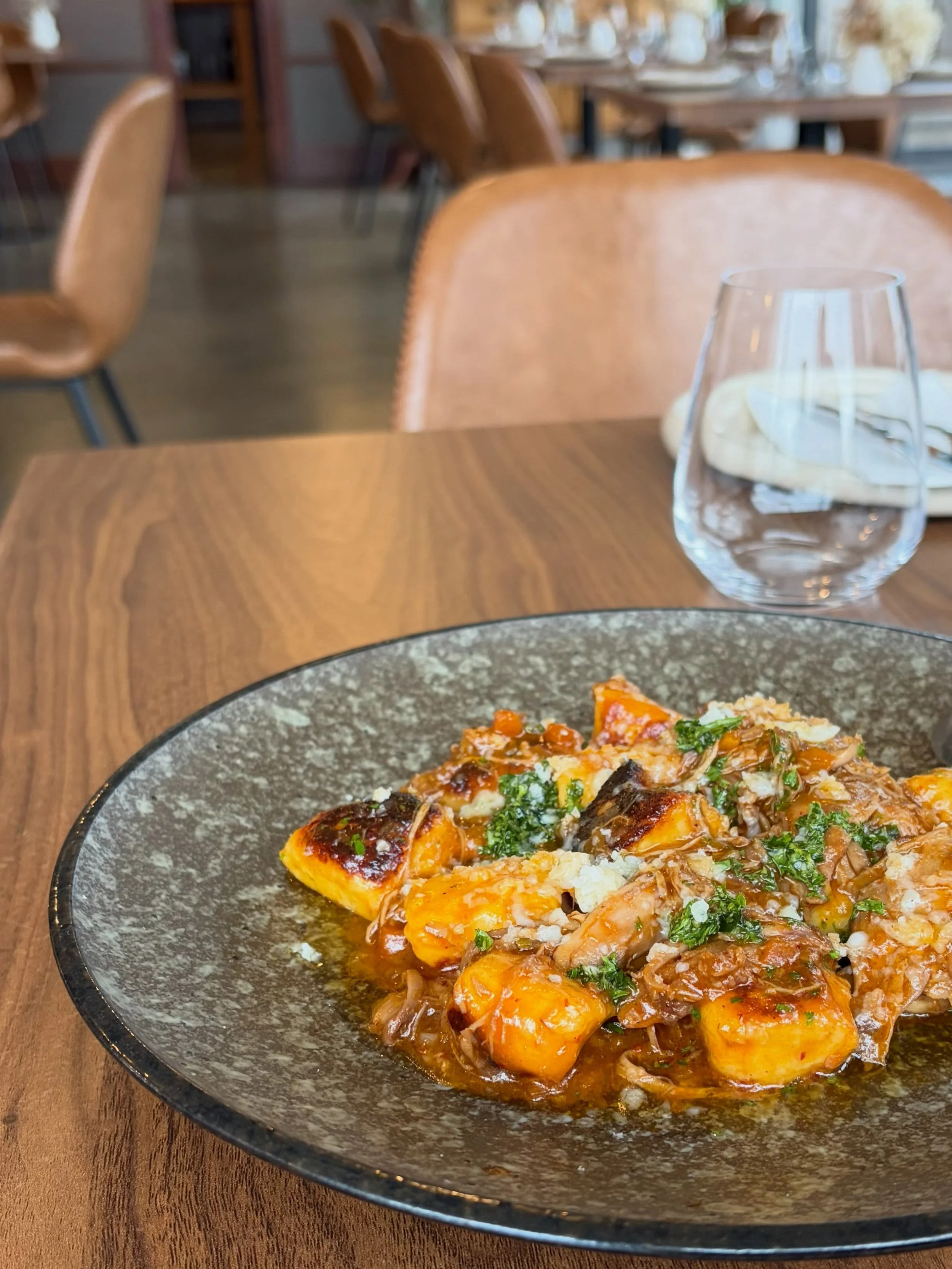 Love pasta 🍝 and fancy a scrumptious lunch with friends or colleagues in Hastings?

Heavenly slow cooked duck ragu - rich and fragrantly spiced - served with pillowy gnocchi 🍝 is on the lunchtime menu @restaurant.ari for $25 during July as part of 