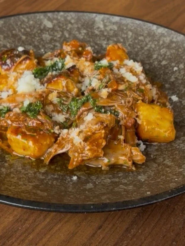 Run don&rsquo;t walk into @restaurant.ari before this lunch special disappears!

Slow cooked duck ragu - rich &amp; fragrantly spiced - served with pillowy gnocchi 🍝 

Only $25 &amp; only during July as part of @hastings_nz &ldquo;$5 &amp; Dine&rdqu