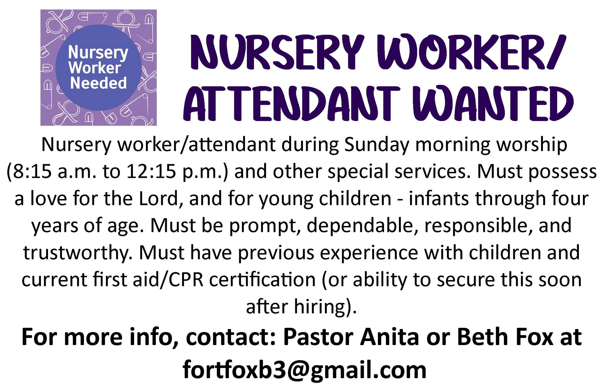2026 Nursery Worker Wanted reg.jpg