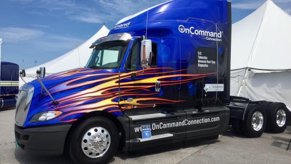 Navistar officially announced the availability of OnCommand Connection Telematics at the Walcott Truckers Jamboree in Iowa. 