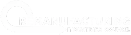 Remanufacturing Industries Council white Logo