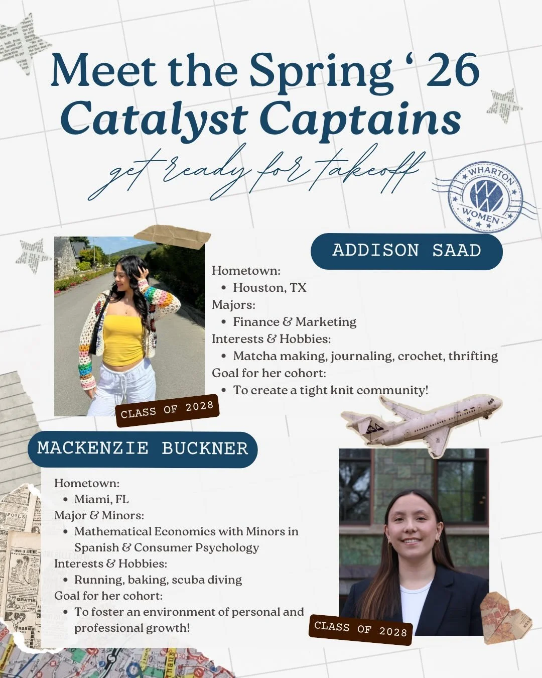 Meet our wonderful Catalyst Captains for the upcoming semester!! Keep an eye out for their takeovers and sign up in our bio!! 💙