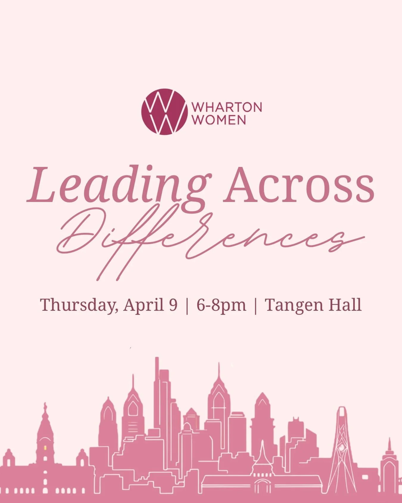 The Leading Across Differences Conference is Wharton Women&rsquo;s newest cornerstone event, bringing together bold conversations at the intersection of entrepreneurship and women in business.

The evening will feature distinguished, industry-leading