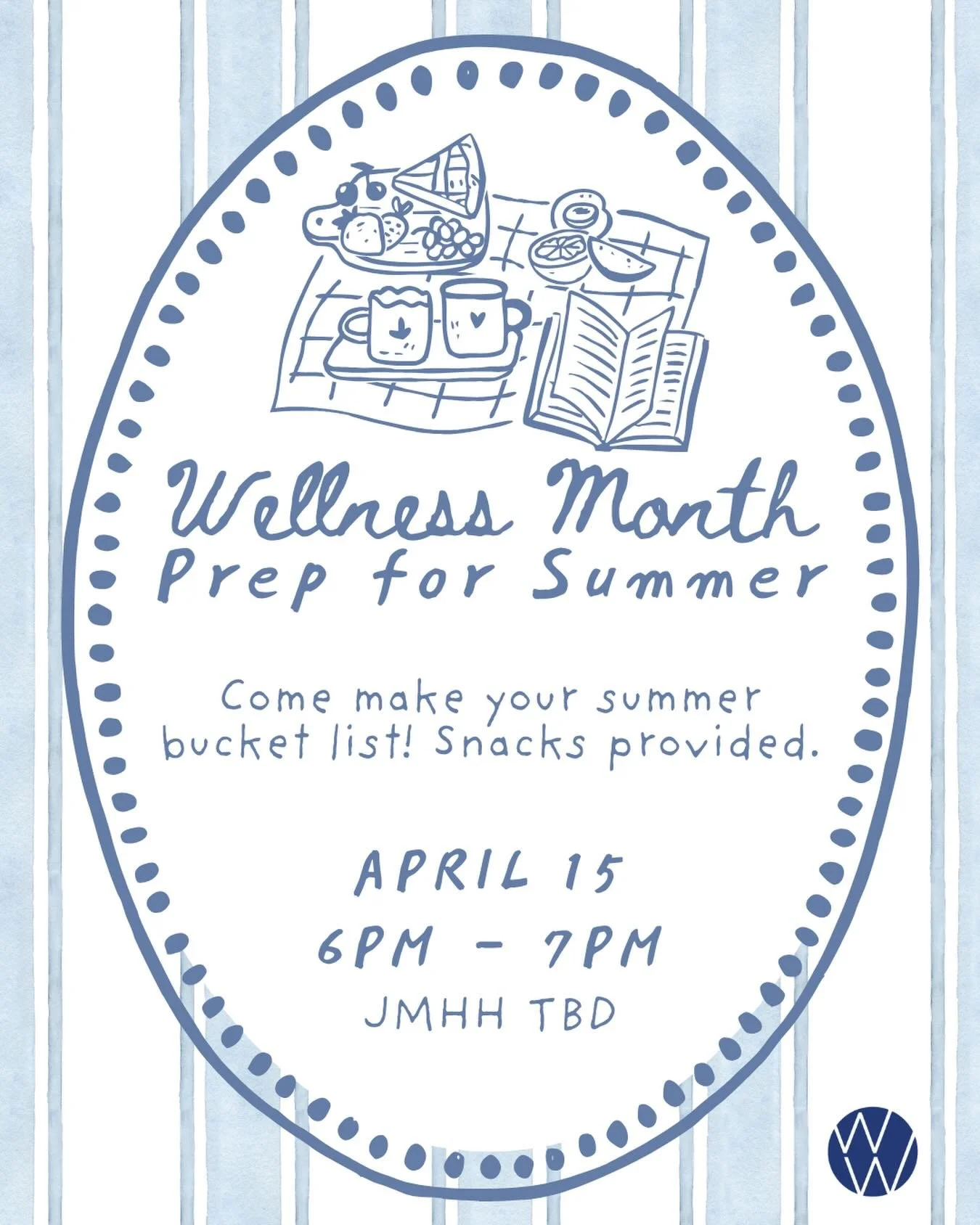 Get ready for summer!! 

Come to make your summer bucket list with all materials necessary and write a letter to your future self!!

LOCATION: SHDH 1203
RSVP in bio