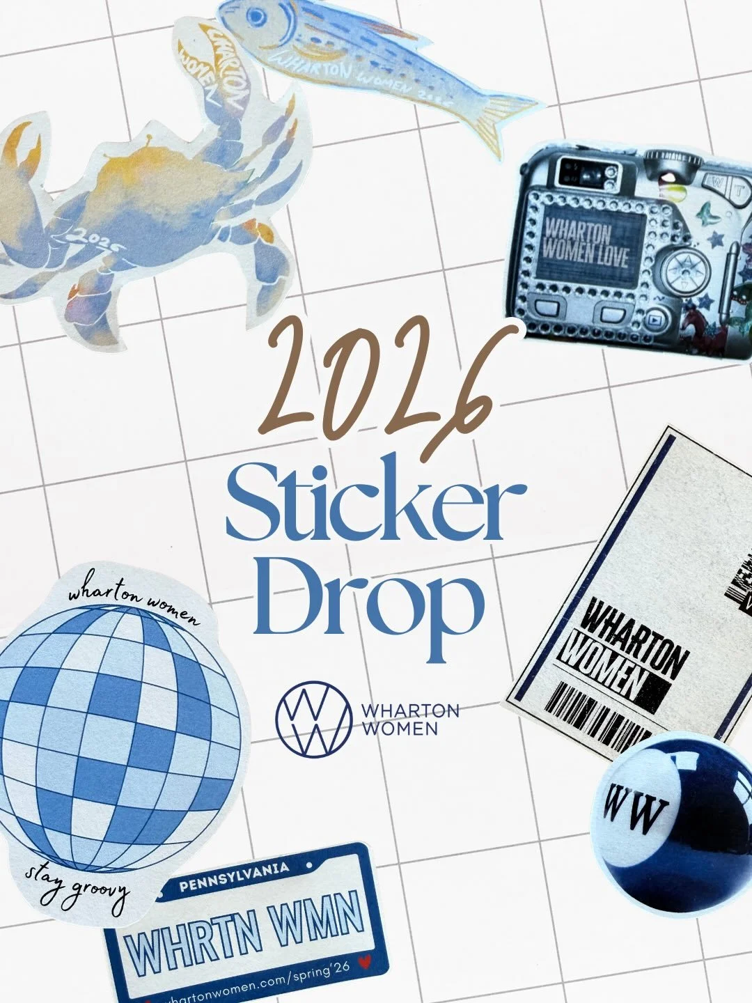 WW spring merch drop!! 💙 
Order your favorite stickers by Sunday (24/4)!! 🪩☀️🎱
Link in bio!!

https://forms.gle/urgE66E3VEHC3AT6A