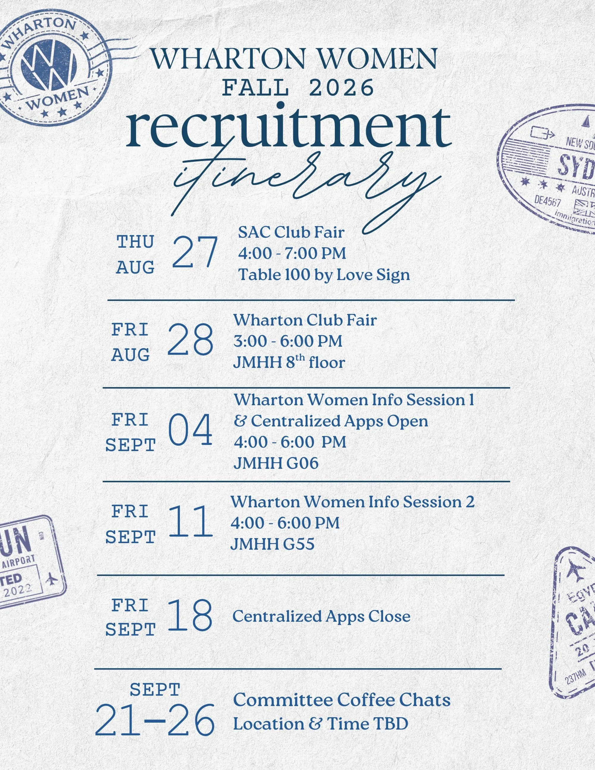 WW is about to take off for the fall!!
We can&rsquo;t wait to meet you!! 💙