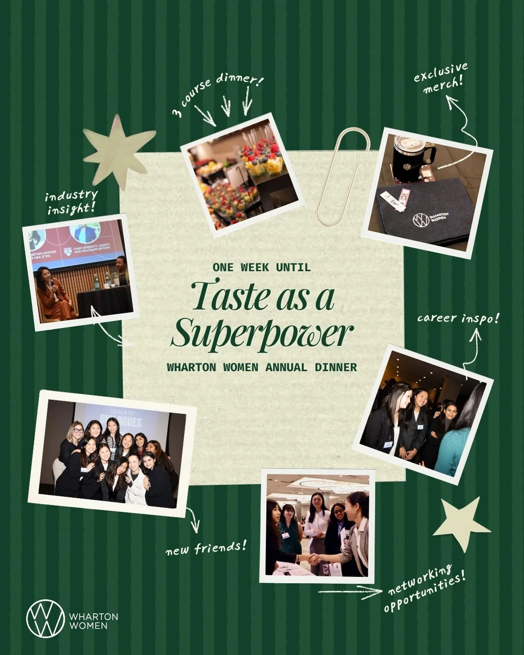 T-7 days until Annual Dinner! RSVP in bio before tickets sell out 💚