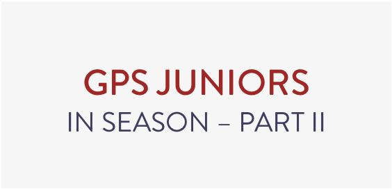 Juniors – In Season | Part II