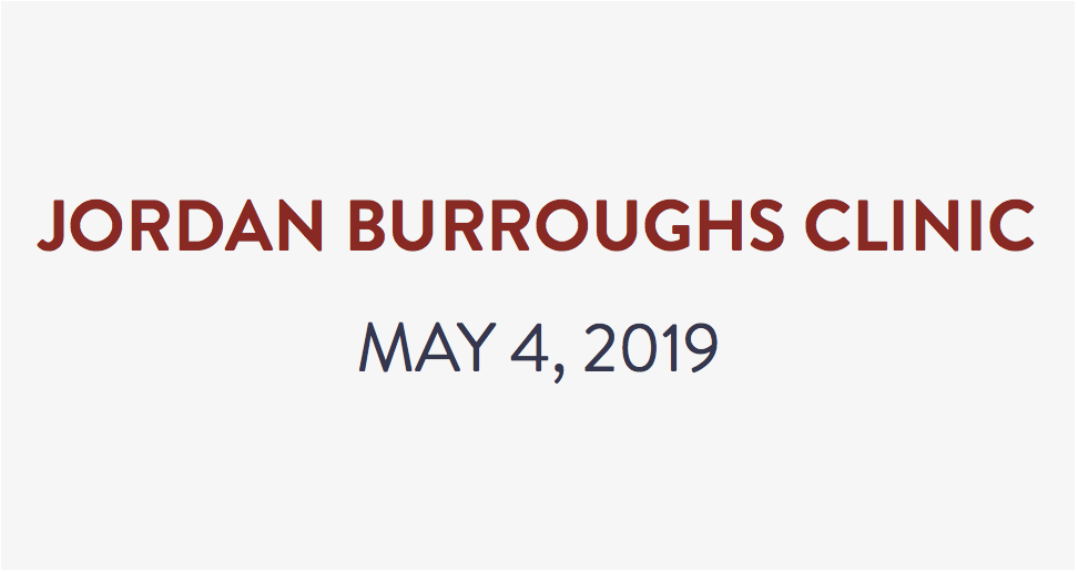 Jordan Burroughs Clinic