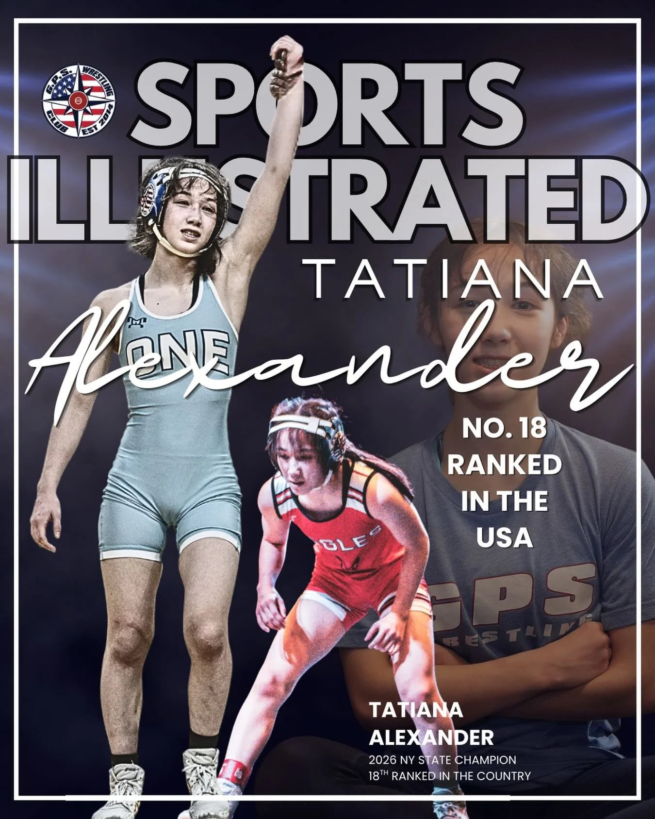 𝐓𝐚𝐭𝐢𝐚𝐧𝐚 𝐡𝐚𝐬 𝐞𝐧𝐭𝐞𝐫𝐞𝐝 𝐭𝐡𝐞 𝐜𝐡𝐚𝐭 💬 📈

Eastchester&rsquo;s standout Junior @tatianaalexander.1109 breaks through at #18 in the latest @sportsillustrated High School National Rankings!

#GPSwrestling🧭 #IntoTheStorm