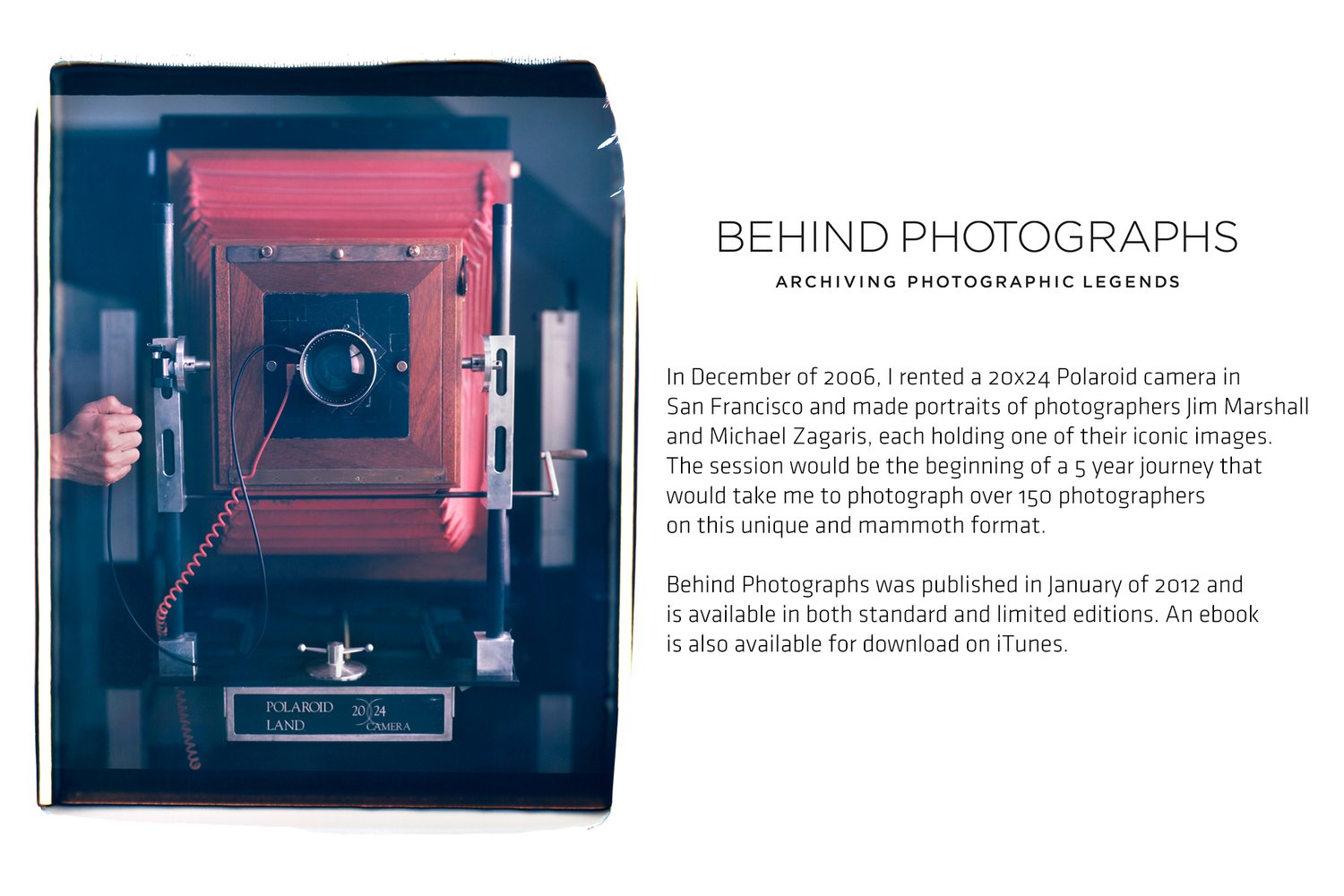 Behind Photographs — Tim Mantoani